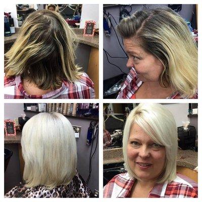 PLatinum blonde and reshape by New