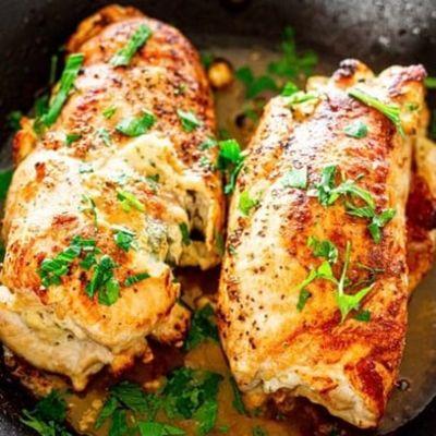 Stuffed chicken breast