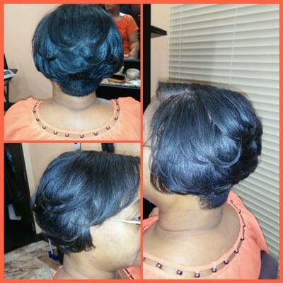 Relaxer,cut, and color