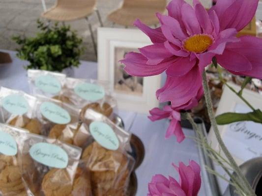 Ginger Parkin stall at the OC Great Park Farmer's Market