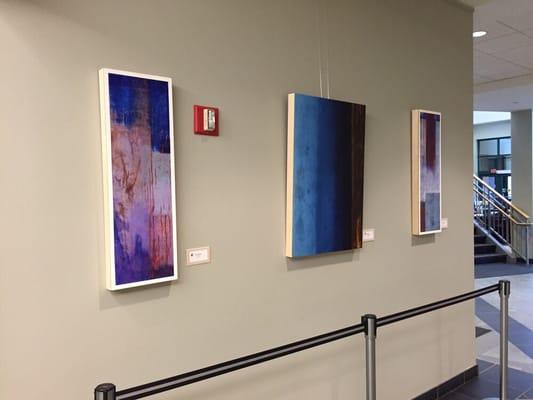 Original abstract oil paintings by Mark Witzling Art.