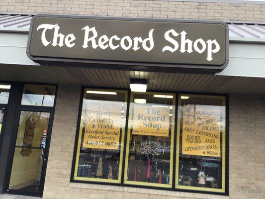 The Record Shop 33419 Vine St. Eastlake Ohio 44095