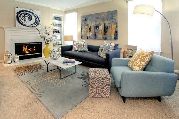 Spacious living rooms prefect for entertaining