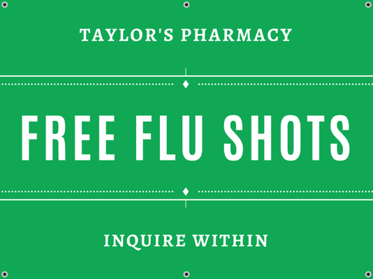 No Cost Flu Shot Offered