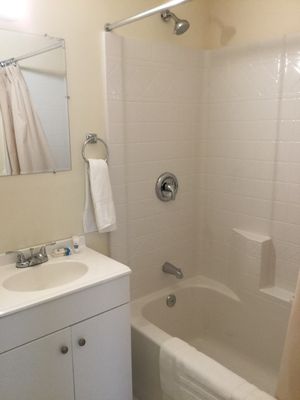 Renovated bathroom