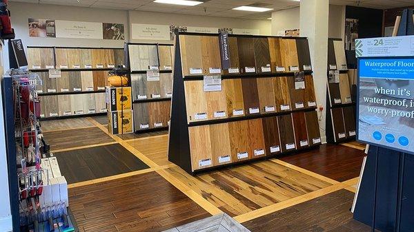 Interior of LL Flooring #1061 - Lorton | Left Side View