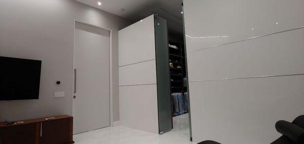 Custom walk in closet