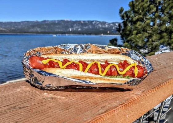 Our hot dogs are fresh and delicious.