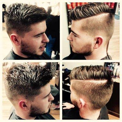 mens haircut by Christine!