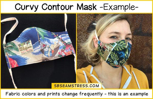 COVID-19 Face Masks are now available. 2 layers of cotton, adjustable drawstring for a snug fit (no ear fatigue!), and a pocket for a filter