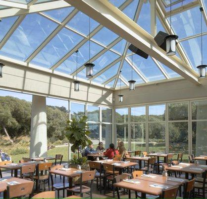 Ridge & Hipped Skylight - Beach Chalet - San Francisco California - Solarium & Skylight Systems