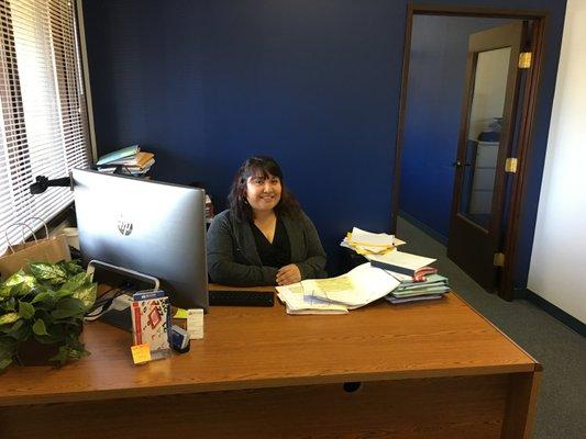 Receptionist Renee Vasquez Beacon Immigration Yakima