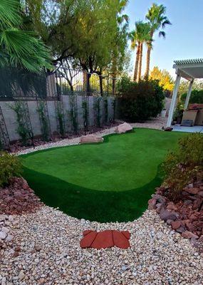 Backyard green