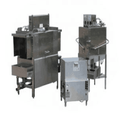 Sales and installation support for commercial dish machines.