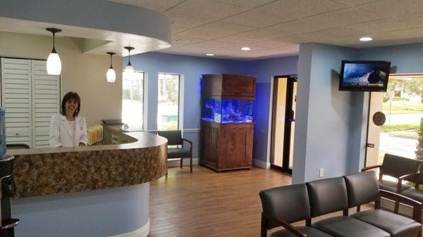 Our staff at our winter Park office will always great you with a smile  and a clean spacious lobby