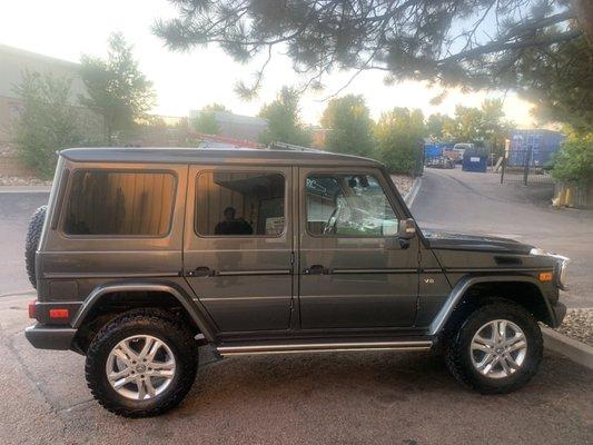 Detailed this nice GWagon fo a customer