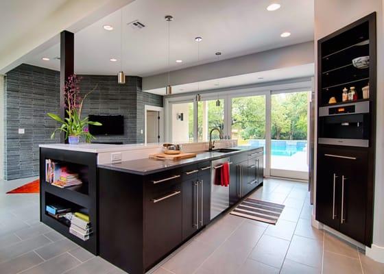 Custom cabinetry in home at Barton Creek