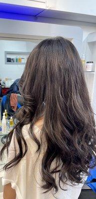 Korean volume perm - natural waves