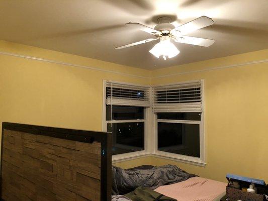 3/3 rooms painted from a 3 room paint job. Trim, walls, and ceiling on all three.