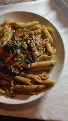 Jerk chicken pasta