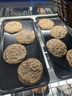 Freshly baked cookies.