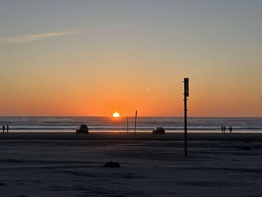 Sunset at Long Beach