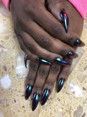 Are you you looking for chrome nails?