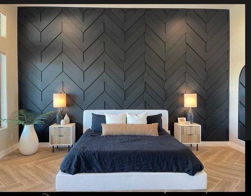 Accent wall