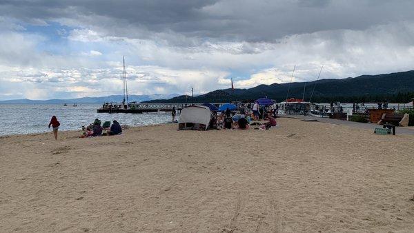 Lake Tahoe Harbor Beach