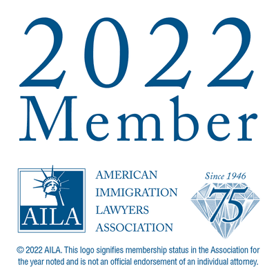 Member of AILA, the preeminent professional association for U.S. immigration attorneys.