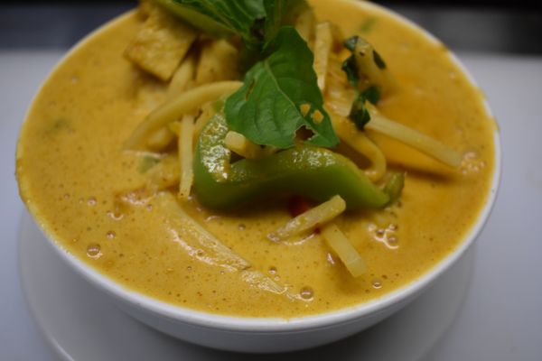 Red Curry- one of the most famous Thai curry dishe