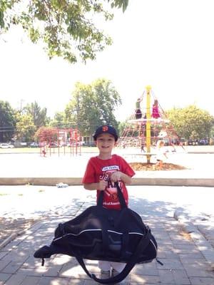 Last t-ball game 2014.