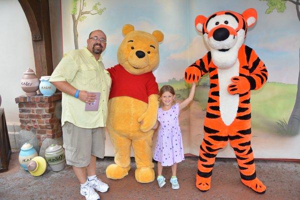 Winnie the Pooh and Tigger