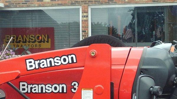 They carry Branson tractors