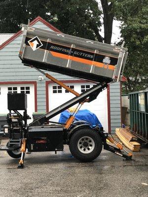 Using our equipment to save time on clean up keeps our customers happy throughout our roofing installations. 617-924-1133