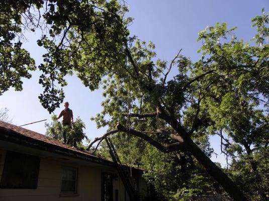 High winds can result in property damage