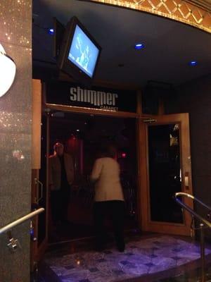 Entrance to Shimmer showroom