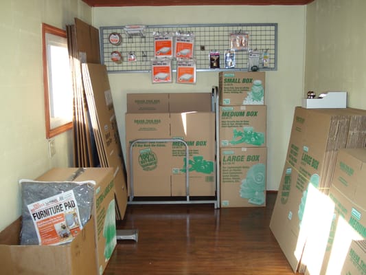 Boxes and Moving supplies