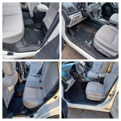 Midsize Vehicle Interior Detailing