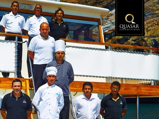 Our people make the difference! Book a Galapagos cruise with Quasar Expeditions!