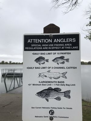 Fishing signage