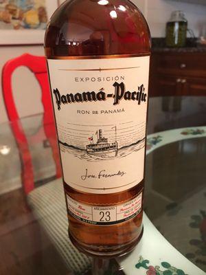 Panamanian 23 year old rum. Aged in bourbon barrels