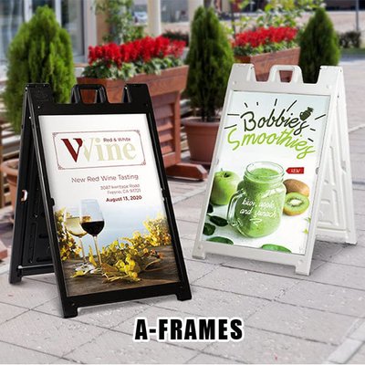 invite more customers with your provoking a frame indoors or outdoor