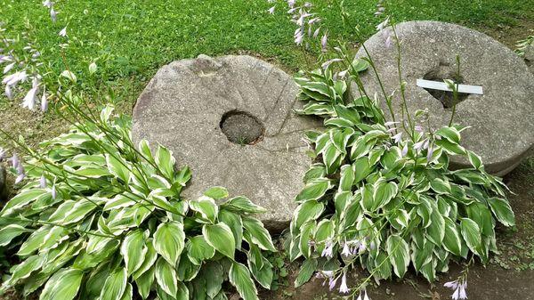 Grindstone detail.