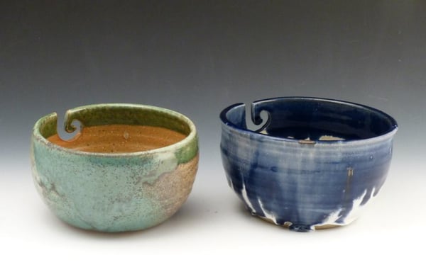 We showcase local artists - like Wheel of Light Studio's Pottery