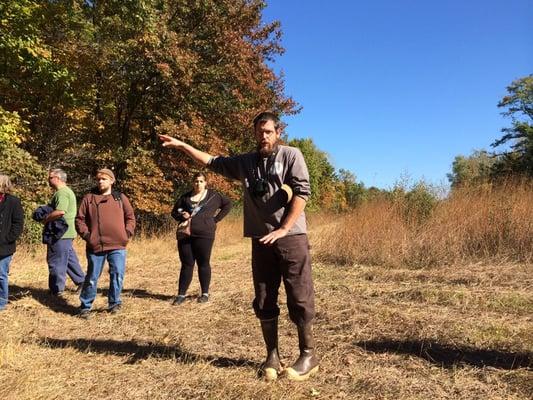 Fall Frolic 2014 - Can a naturalist accompany me on all my hikes please?! Super informative.