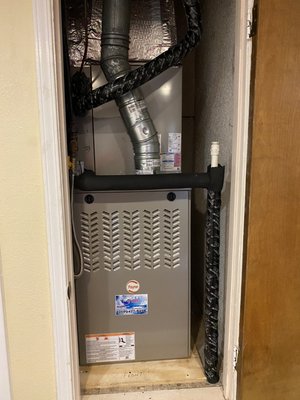 New furnace and coil