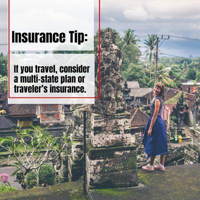 Taking a trip with your family? Call us today and we can help you with travelers insurance!