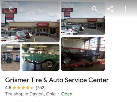 Grismer Tire & Auto Service