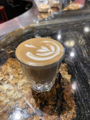 Cortado was on point